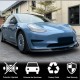 Накладки на пороги Карбон V3 (2016-2022) для Tesla Model 3
