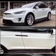 Накладки на пороги Карбон V2 (2016-2020) для Tesla Model X