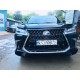 Передний диффузор TRD (2016-2021) Черный цвет для Lexus LX570 / 450d