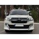 Передняя накладка 2016-2025 (Executive 2021) Черный цвет для Toyota Land Cruiser 200