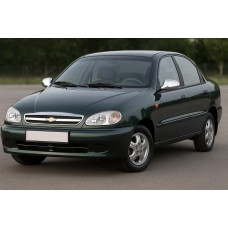 Накладки на Зеркала Нержавеющая Сталь для Chevrolet Lanos 1998-2017 гг