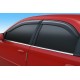Окантовка окон (4 шт, нерж) для Chevrolet Lanos 1998-2017 гг