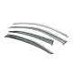 Ветровики с хромированным молдингом Niken Luxury (4 шт) для Hyundai Elantra (HD) 2006-2011 гг