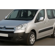 Накладки на дзеркала 2008-2012 (2 шт, нерж.) для Citroen Berlingo рр