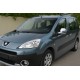 Накладки на дзеркала 2008-2012 (2 шт., нерж.) для Peugeot Partner Tepee рр Накладки на дзеркала 2008-2012 (2 шт., нерж.) для Peugeot Partner Tepee рр