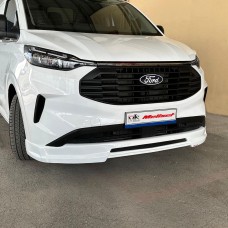 Накладка на передній бампер (під фарбування) для Ford Custom 2023- рр