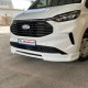 Накладка на передний бампер (под покраску) для Ford Custom 2023- гг