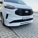 Накладка на передний бампер (под покраску) для Ford Custom 2023- гг