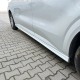 Накладки на пороги (длинная база, под покраску) для Ford Custom 2023- гг