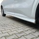 Накладки на пороги (длинная база, под покраску) для Ford Custom 2023- гг