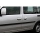 Накладки на ручки с обводкой (2 двер., нерж.) для Opel Combo 2002-2012 гг