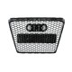 Передняя решетка RS-style (Серый с хромом) для Ауди A6 C6 2004-2011 гг