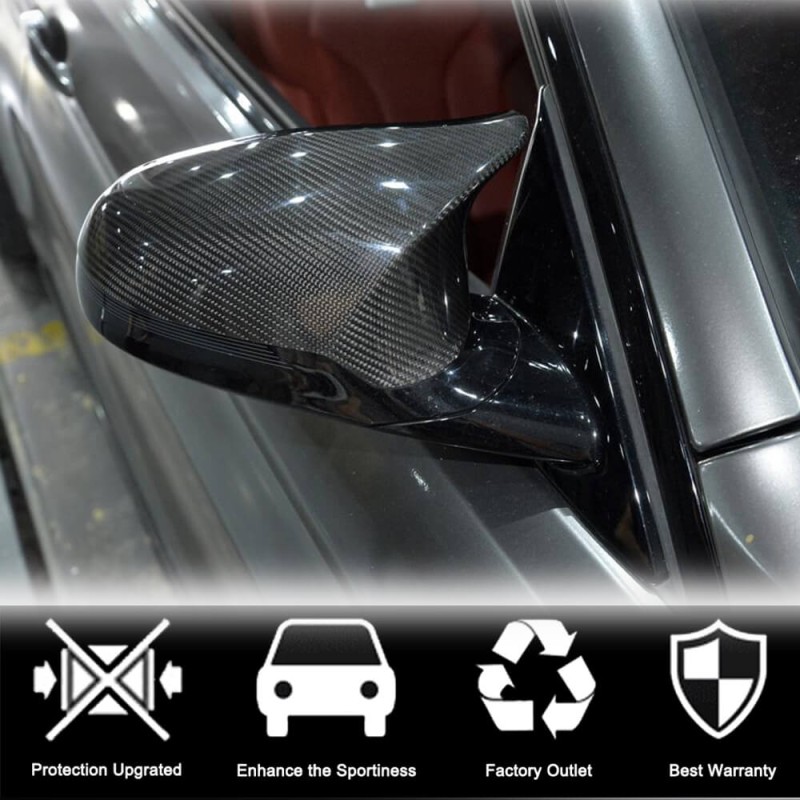 Накладки на зеркала Cухой карбон V2 (для M3) для BMW 3 серия F-30/31/34 2012-2019 гг Накладки на зеркала Cухой карбон V2 (для M3) для BMW 3 серия F-30/31/34 2012-2019 гг