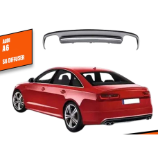 Диффузор заднего бампера DPT (2011-2014) для Ауди A6 C7