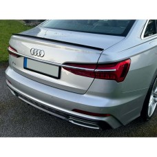 Спойлер DPT (чорний глянець) для Ауди A6 C8 2018- рр