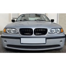 Ноздри M-Look DPT (2001-2005, Черный Глянец) для BMW 3 серия E46