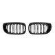 Ноздри M-Look DPT (для Coupe 2003-2006, черный глянец) для BMW 3 серия E-46