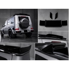 Спойлер DPT (Черный Глянец) для Mercedes G class W463 2018-2024 гг