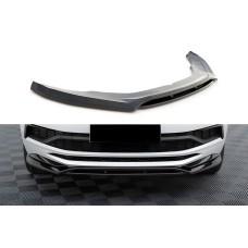 Передняя Lip накладка DPT (черный глянец) для Skoda Kodiaq 2016-2023 гг