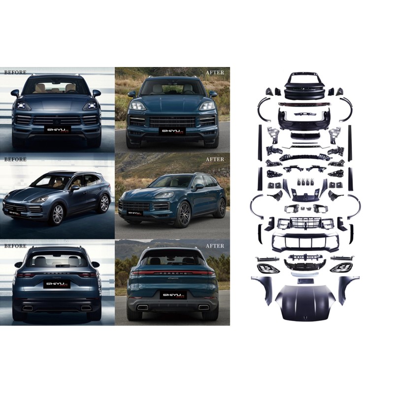 Комплект рестайлинга в 2024 году для Porsche Cayenne 2018- гг