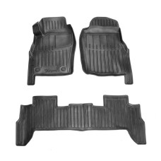 Килимки Stingray 3D (5 дверей, 3 шт) для Nissan Patrol Y61 1997-2011 рр