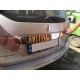Планка над номером Повна (нерж.) для Dacia Duster 2008-2018 рр