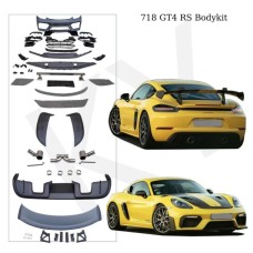 Комплект обвесов GT4 RS для Porsche Boxster/Cayman 982 (718) 2016- гг