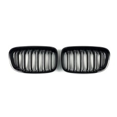 Ноздри M-Look (2011-2014, черный глянец) для BMW 1 серия F20/21