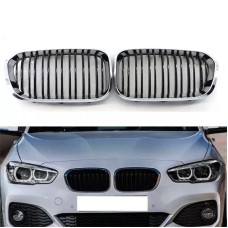 Ноздри M-Look (2015-2019, черный глянец с хром окантовкой) для BMW 1 серия F20/21