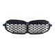 Ноздры Diamond Black (1 шт) для BMW 1 серия F40 2019-2024 гг