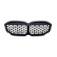 Ноздры Diamond Black (1 шт) для BMW 1 серия F40 2019-2024 гг
