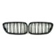 Ноздри M-Look (черный глянец) для BMW 2 серия F22/23 2014-2021 гг