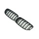 Ноздри M-Look (для E-90/91 2008-2011, черный матовый) для BMW 3 серия E-90/91/92/93
