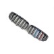 Ноздри M-Look (M-Color с хром окантовкой) для BMW 3 серия F-30/31/34 2012-2019 гг