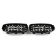 Ноздри Diamond Silver для BMW 3 серия F-30/31/34 2012-2019 гг