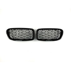 Ноздри Diamond Silver для BMW 3 серия F-30/31/34 2012-2019 гг