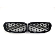 Ноздри Diamond Black для BMW 3 серия F-30/31/34 2012-2019 гг