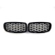 Ноздри Diamond Black для BMW 3 серия F-30/31/34 2012-2019 гг