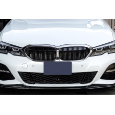 Решетки M-Look V2 (2018-2022, Черный Глянец с Хромированной Окантовкой) для BMW 3 серия G20/G21 2018- гг