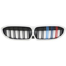 Ноздри M-Look (2018-2022, M-Color с хром окантовкой) для BMW 3 серия G20/21 2018- гг
