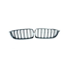 Ніздрі M-Look (чорний глянець з хром окантовкою) для BMW 4 серія F-32 2012-2020 рр