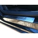 Накладки на пороги OmsaLine (4 шт, нерж.) для Citroen C-4 2010-2018 рр