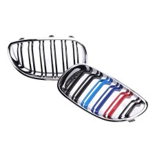 Ноздри M-Look (M-Color с хром окантовкой) для BMW 5 серия E-60/61 2003-2010 гг