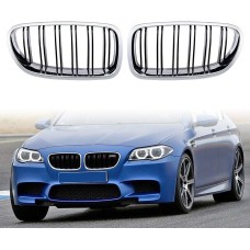 Ніздрі M-Look (чорний глянець з хром окантовкою) для BMW 5 серія F-10/11/07 2010-2016 рр