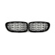 Ноздри Diamond Silver для BMW 5 серия F-10/11/07 2010-2016 гг