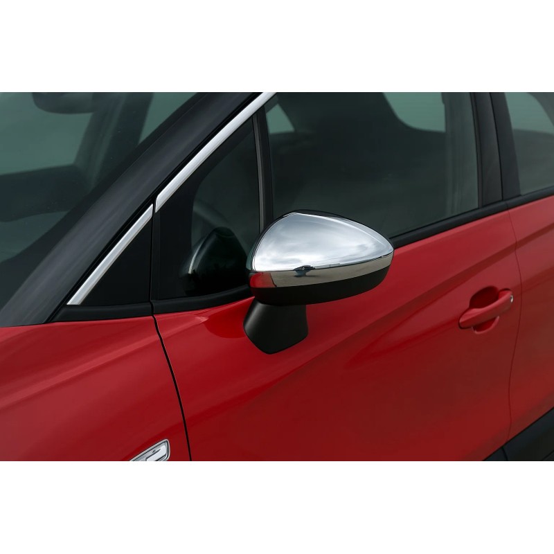Накладки на дзеркала (2 шт., Нерж.) Carmos - Турецька сталь для Citroen C-4 Picasso 2013-2022 рр Накладки на дзеркала (2 шт., Нерж.) Carmos - Турецька сталь для Citroen C-4 Picasso 2013-2022 рр