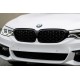 Ноздри Diamond Black V1 (2017-2020, черная окантовка) для BMW 5 серия G30/G31 2017–2023 гг