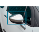 Накладки на дзеркала (2 шт., Нерж.) Carmos - Турецька сталь для Citroen C-5 2008-2017 рр