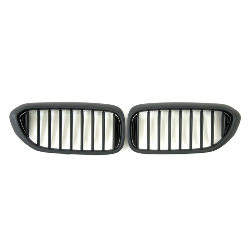 Ноздри 1 Bar (2017-2020, черный матовый) для BMW 5 серия G30/31
