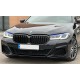 Ноздри 1 Bar (2021-2026, Черный Глянец) для BMW 5 серия G30/G31